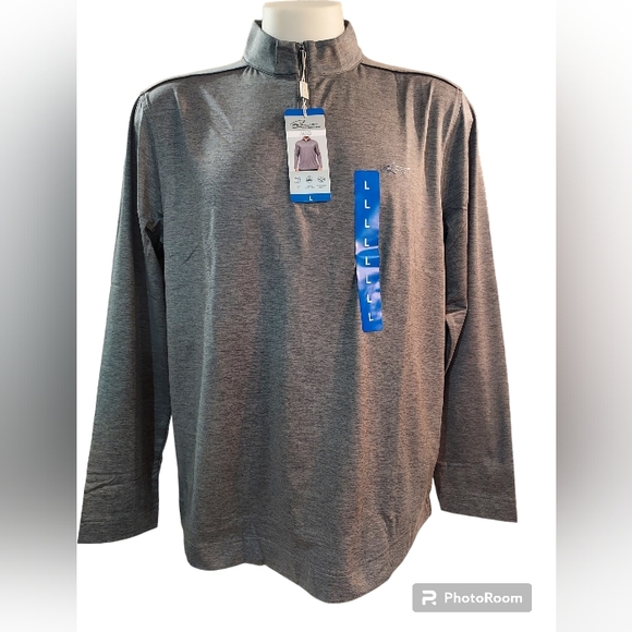 Pull Homme Greg Norman Collection 1/4 Zip Bleu Taille L - Occasion